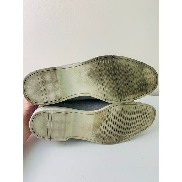 Steve Madden Normin Canvas Penny Loafer In Gray Fabric Leather Men\'s Size 12 main image 8